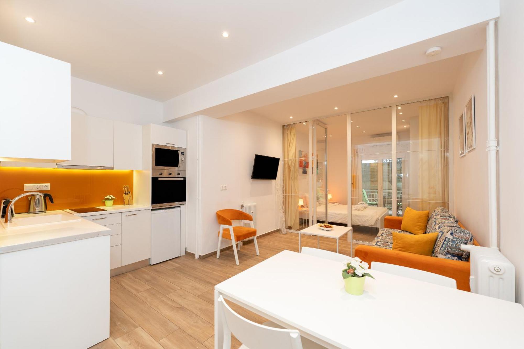 Spacious Peaceful Studio In Athena Bagian luar foto